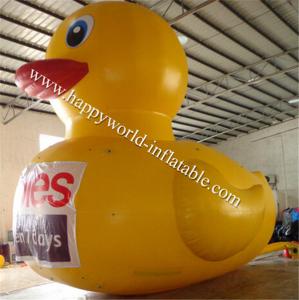 Quality Big and bright inflatable duck, great for advertising. wholesale