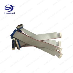 Quality 1.27MM PICH UL2651 - 28AWG JST IDC Connectors Ribbon Cable Gray PVC wholesale