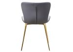 ISO9001 Leather Padded Dining Chairs
