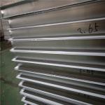 0.326mm corrugated steel sheet eps sandwich panel 5500x1150 for wall