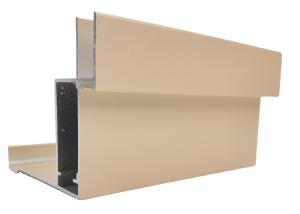 Quality Champagne Aluminium Window Profiles 6000 Series anti Corrosion wholesale