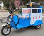 Urban Streets Residential Areas Electric Three Wheeled Cleaning Car