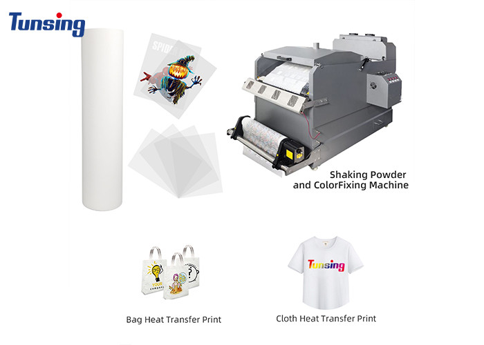 0.075mm Thickness DTF PET Transfer Film For DTF Printer Double Side