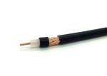 Black RG213 50 Ohm Coax Cable 7*0.75 Tinned / Bare Copper Conductor