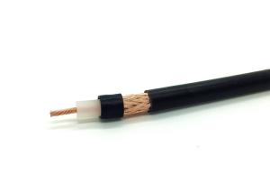 Quality Black RG213 50 Ohm Coax Cable 7*0.75 Tinned / Bare Copper Conductor wholesale