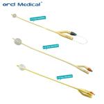 Medical Disposable Urethral Tube Balloon Dilatation Catheter 2 Way 3 Way Latex