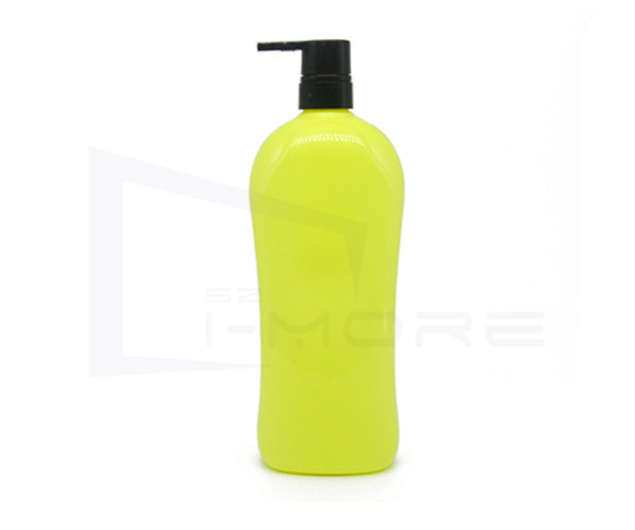 Logo Silk Printing OEM 750ml Empty Plastic Shampoo Bottles made in China