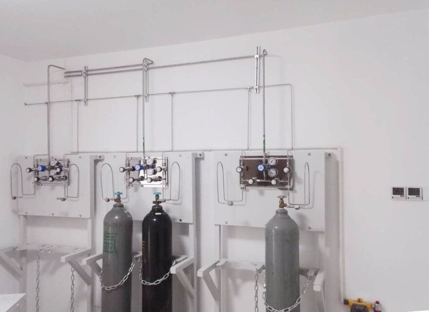 High Purity Semi-Auto S.S. Changeover Manifolds, gas changeover panel