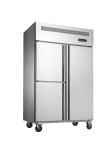 Kitchen Industrial Upright Freezer Stainless Steel Commercial Chiller 1 / 2 / 3