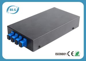 Quality 4 Ports ODF FTTH Distribution Terminal Box 19 Inch Standard Rack Mount wholesale