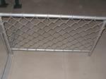 Customized Black Zinc Steel Metal Garrison Fence Panels Maintenance Free