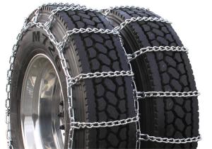 Quality Dual Anti Skid Chains All Steel Construction Truck Tire Chains For Highway Service wholesale