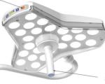 Double Head Medical Exam Lights Ceiling Mount 120000 Lux