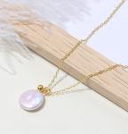 High Quality White Freshwater Pearl Necklace Jewelry Natural Pearl necklace