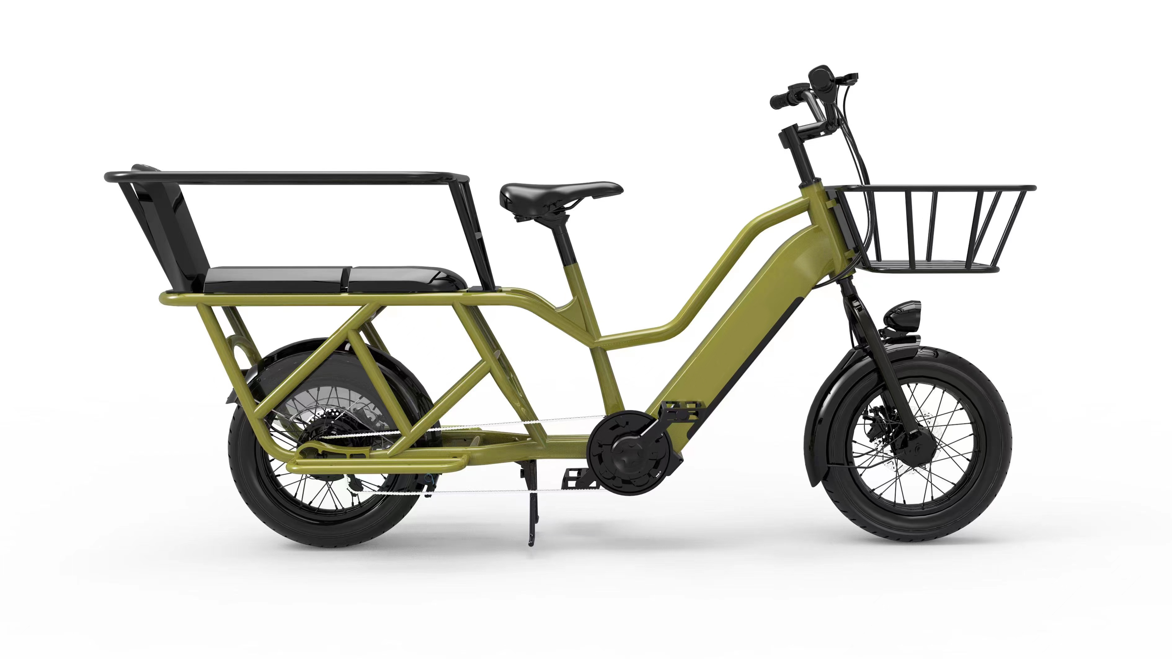 Latest Model Cargo E-Bike Food Delivery Ebike Electric City Bike For Family