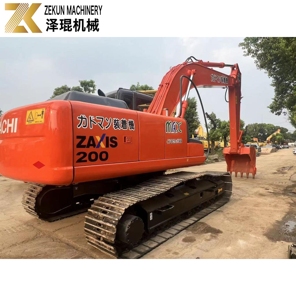 Hitachi ZX 200-6 Hydraulic Crawler Excavator With Other Hydraulic Valve