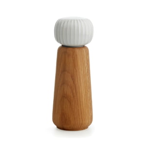 Custom Adjustable Pepper Mill Grinder 7 Inch Wooden Salt And Pepper Mills