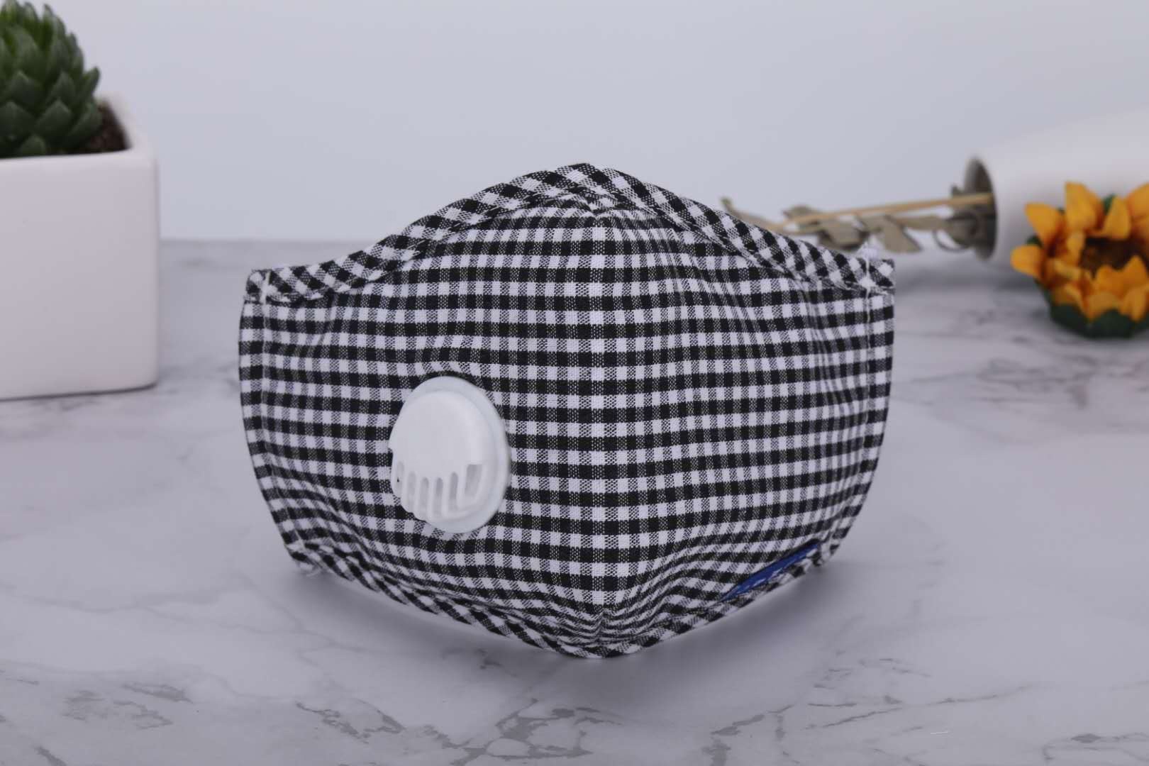 Personal Hygiene Washable Face Mask With Breathing Valve