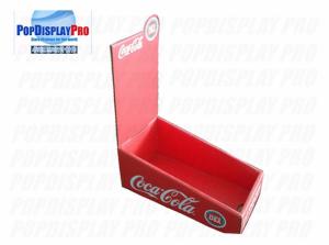 Quality Lightweight Counter Display Boxes Cardboard B Flute For Beverage Cola wholesale