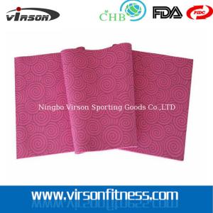 Quality 6mm pink pilates yoga mat wholesale
