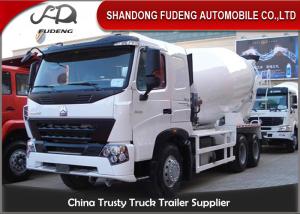 Quality 6 × 4 , 8 × 4 Manual Cement Mixer Truck 10 Cube Meters Load Capacity wholesale