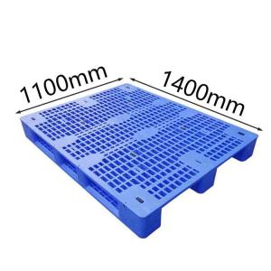 Quality HDPE Nestable Plastic Pallets 1400X1100 Warehouse 1500Kg Dynamic wholesale