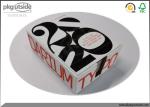Handmade 2 Pieces Paper Rigid Gift Boxes In Glossy Film Lamination