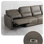 BN Modern Minimalist Cowhide Leather Living Room Intelligent Smart Chair Sofa