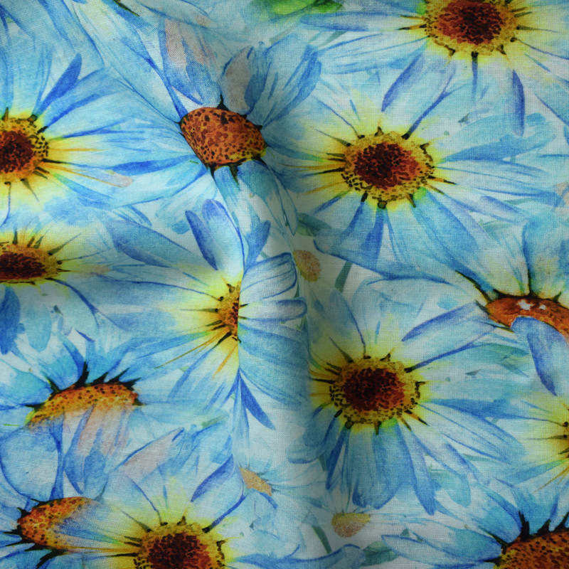 Shirts Trousers 100% Tencel Digital Print Floral Twill Fabric
