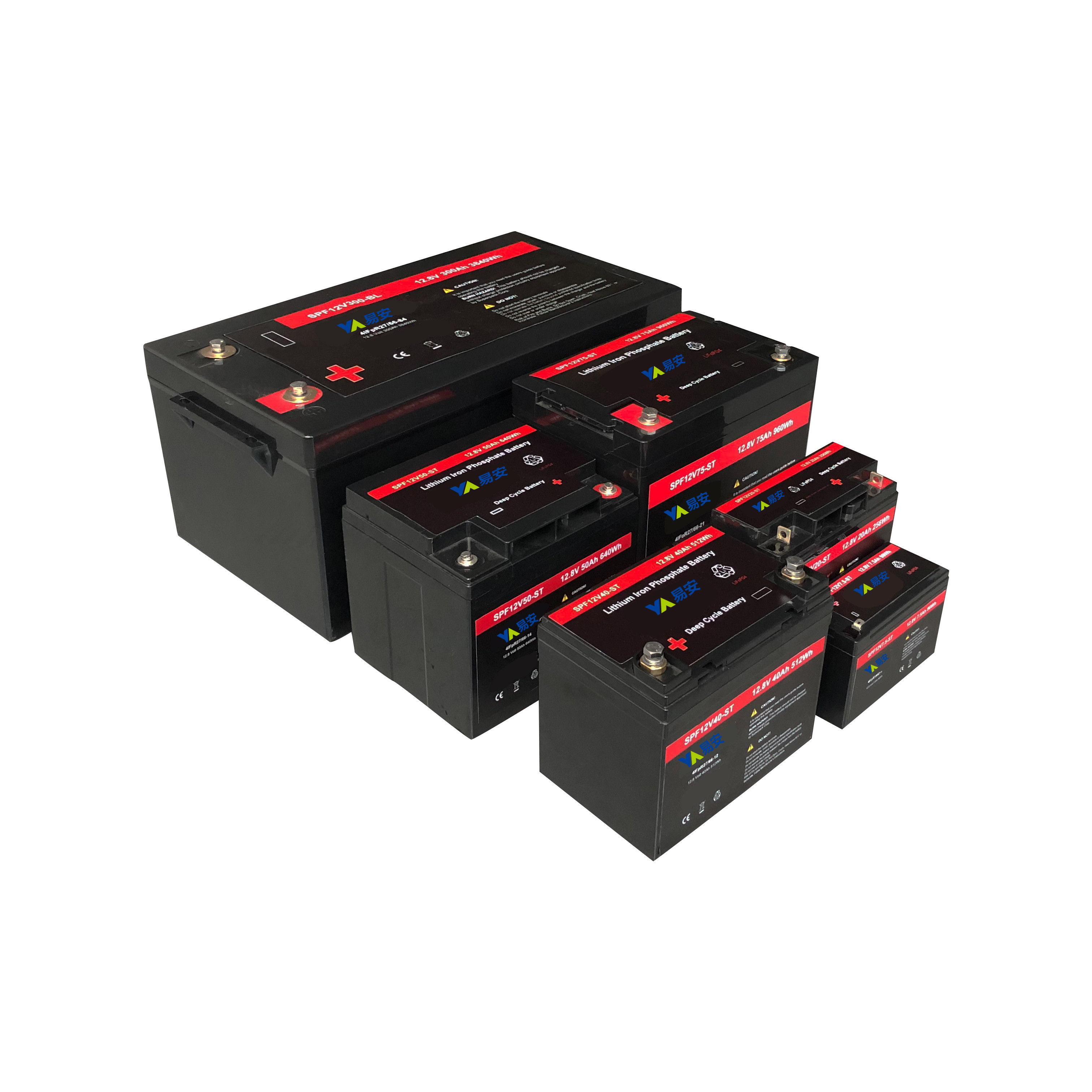 12.8V 200AH Lithium Battery Pack Phosphate Lifepo4 With BMS