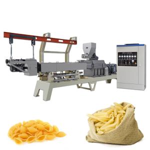 Quality Fully Automatic 45KW Industrial Pasta Macaroni Maker Machine 120kg/H wholesale
