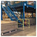 Yellow CE Certified Road Safety Collision Barrier Column Protectors For Rack