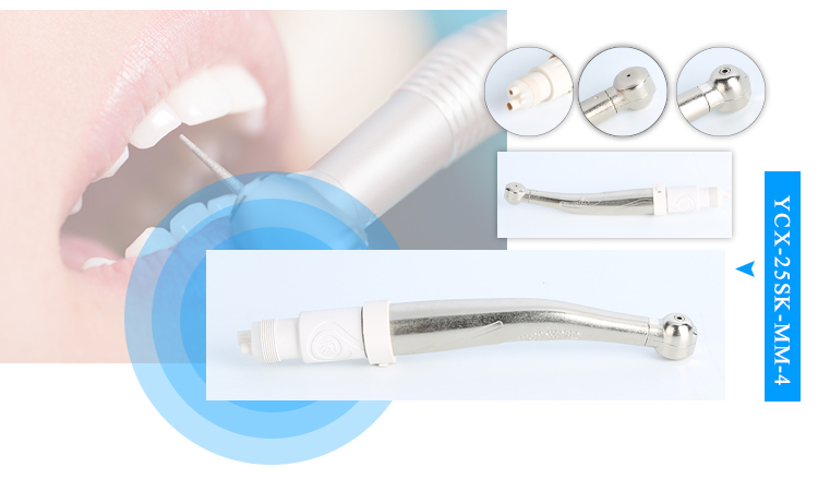 High Speed Dental Turbines Kit Low Noise For Impact Air Surgical Handpiece