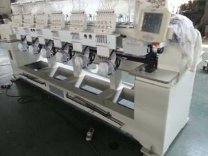 Quality 6 Heads Tubular Embroidery Machine For Backpacks / Sweat Suits wholesale