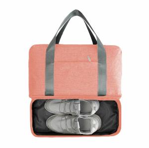 Quality Sports Gym Beach Bag Tote Waterproof Cationic Zipper Top 39*16*30 Cotton Pad wholesale