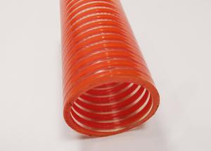 Quality Blue 4 Inch Flexible PVC Suction Hose Pipe Spiral Water Pump Suction Hose wholesale