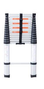Quality Silver 15 Step 14.5ft Multi Purpose Telescopic Ladder wholesale