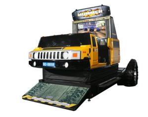 Quality Hummer Car Racing Arcade Game Machines , Metal Commercial Gaming Machines wholesale