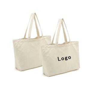 Quality Natural Color 100% Organic Cotton Canvas Tote Bag wholesale