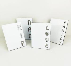 Thermal Transfer Printing Dye Sublimation Blanks Custom Carved Photo Frame