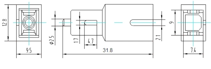 FTTH Fiber Sc/APC Reflector/Wdm Optical Grating Filter Reflector at 800000pieces/Month