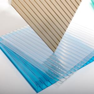 Quality Anti-uv 8mm Polycarbonate （PC) Hollow Sheet For Greenhouse wholesale
