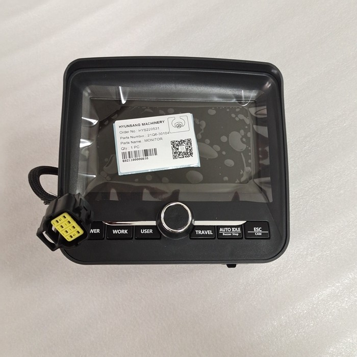 Hyunsang Excavator Parts Monitor 21Q6-30104 Cluster Assy For R220-9S R220-9