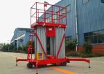 200KG 6M Lifting Height Hydraulic Boom Lift Double mast Aluminium