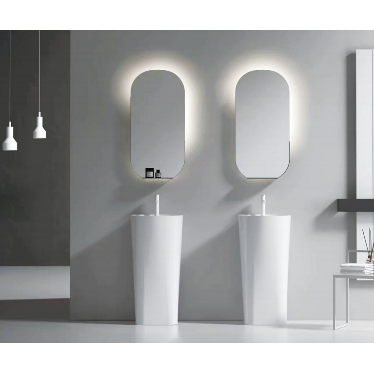 Dual-Flush Pedestal Basin with Environmental Glaze The Ultimate Cleaning Solution