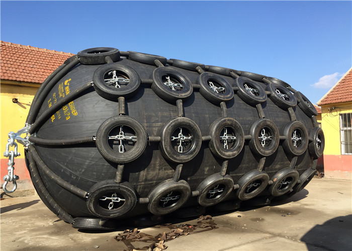 ISO17357 1m Length Pneumatic 50Kpa Rubber Marine Fender