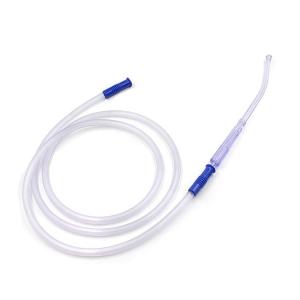 Quality 180cm 360cm Disposable PVC Suction Catheter Tube With Yankauer Handle wholesale
