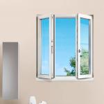 Swing Opening Out Aluminum Casement Window Hurricane Impact Double Glass