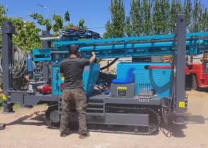 Quality 350 Meters Depth Pneumatic Water Well Drilling Rig With One Well Per Day wholesale