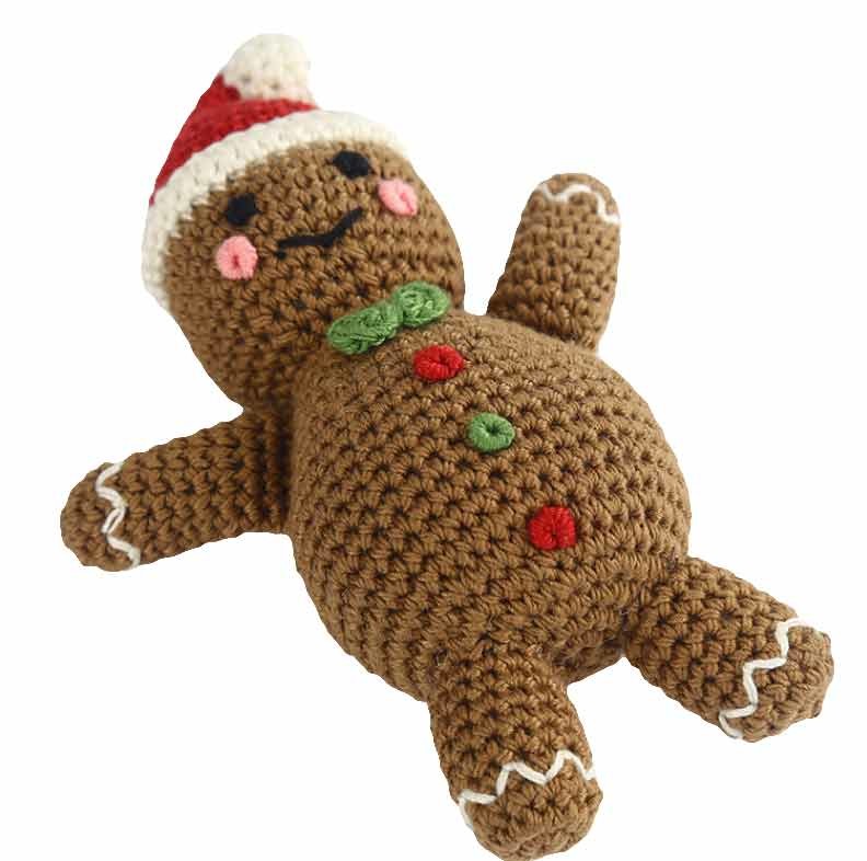Handmade Combed Cotton Woven Crochet Doll 20cm